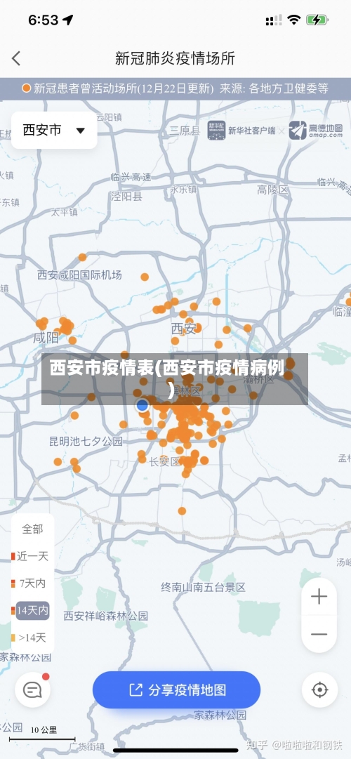 西安市疫情表(西安市疫情病例)
