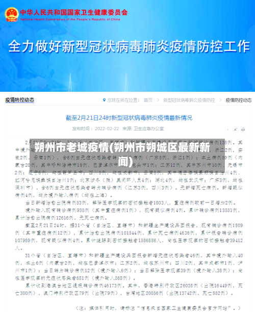朔州市老城疫情(朔州市朔城区最新新闻)