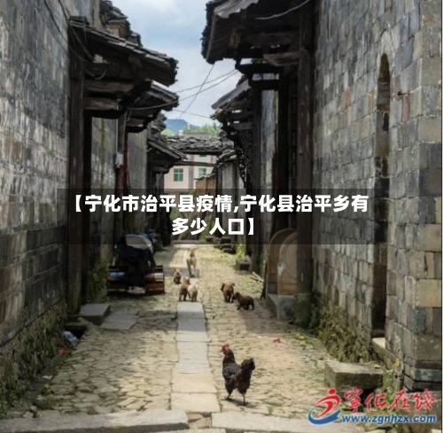 【宁化市治平县疫情,宁化县治平乡有多少人口】