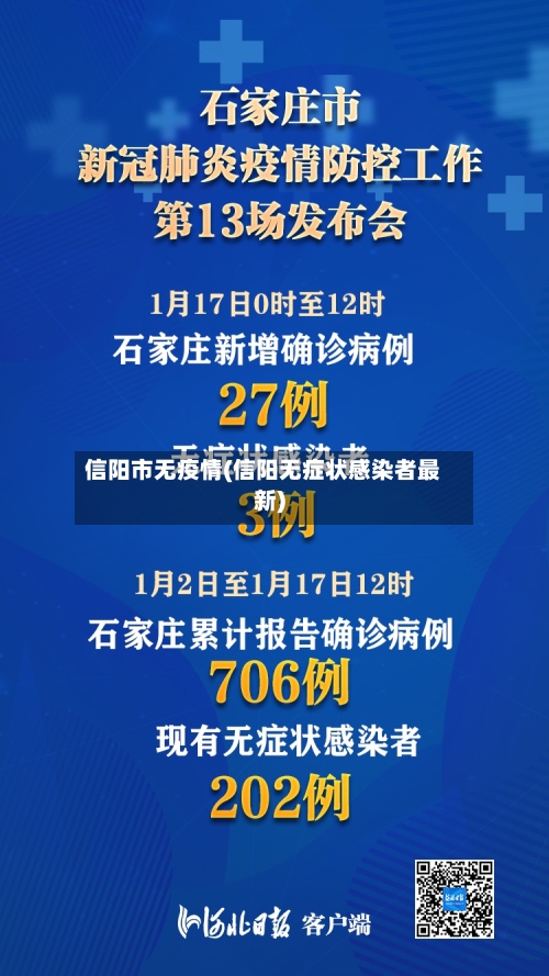 信阳市无疫情(信阳无症状感染者最新)