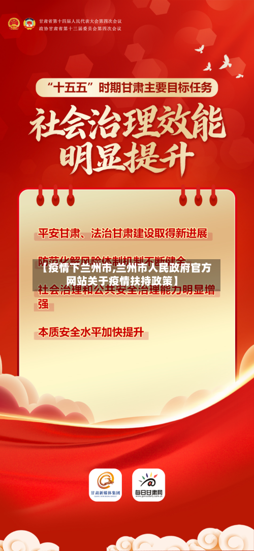 【疫情下兰州市,兰州市人民政府官方网站关于疫情扶持政策】