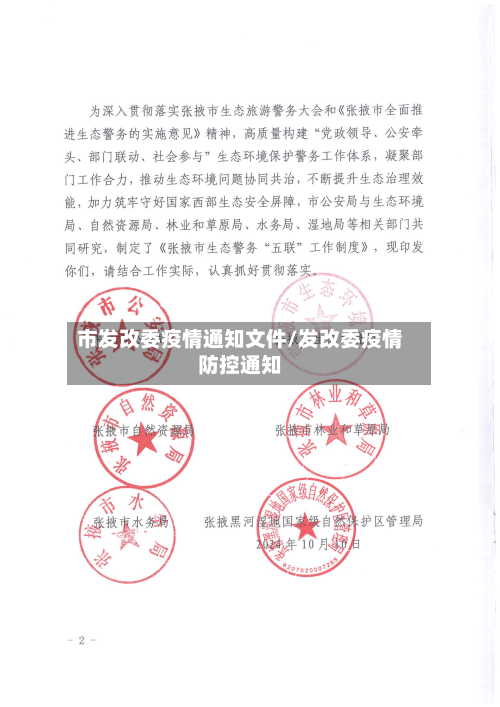 市发改委疫情通知文件/发改委疫情防控通知-第3张图片