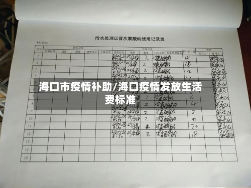 海口市疫情补助/海口疫情发放生活费标准