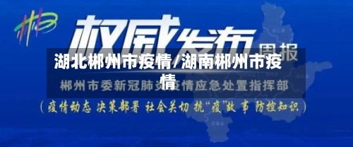 湖北郴州市疫情/湖南郴州市疫情