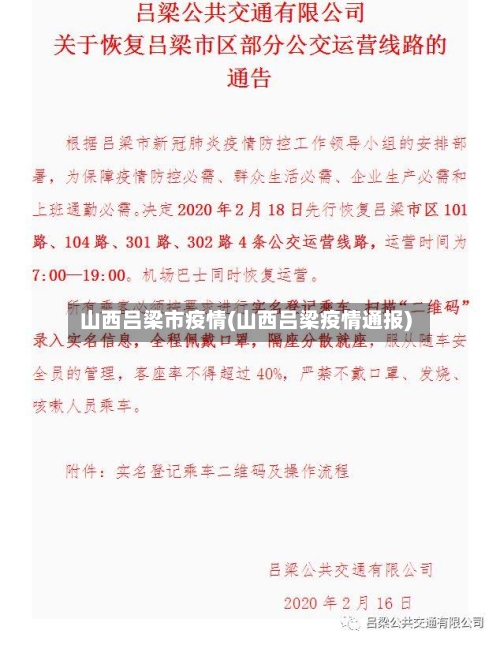 山西吕梁市疫情(山西吕梁疫情通报)-第2张图片