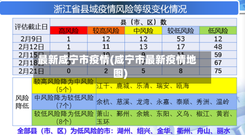 最新咸宁市疫情(咸宁市最新疫情地图)