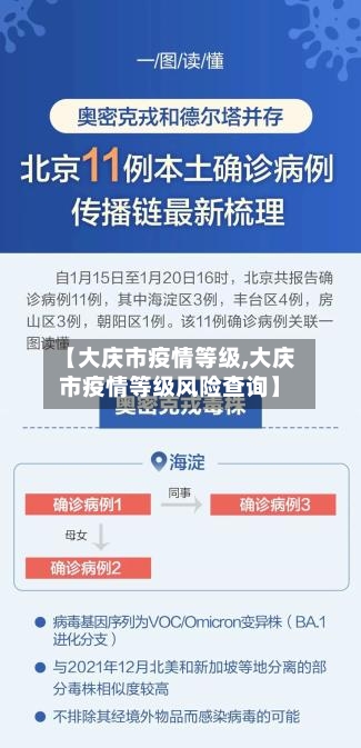 【大庆市疫情等级,大庆市疫情等级风险查询】