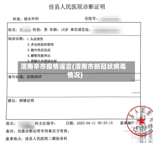 渭南辛市疫情谣言(渭南市新冠状病毒情况)-第2张图片