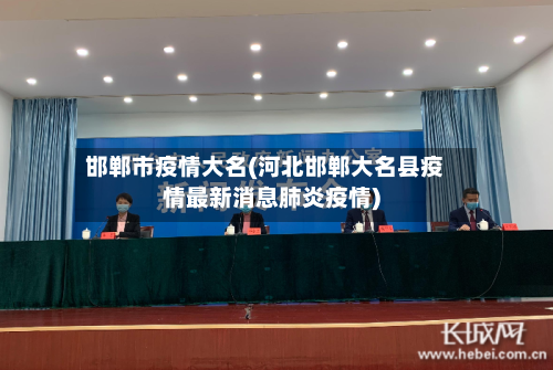 邯郸市疫情大名(河北邯郸大名县疫情最新消息肺炎疫情)-第2张图片