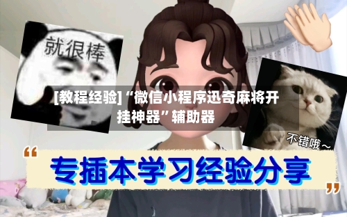 [教程经验]“微信小程序迅奇麻将开挂神器	”辅助器-第2张图片