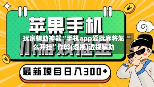 玩家辅助神器“手机app爱玩麻将怎么开挂”作弊(透视)透视辅助-第3张图片