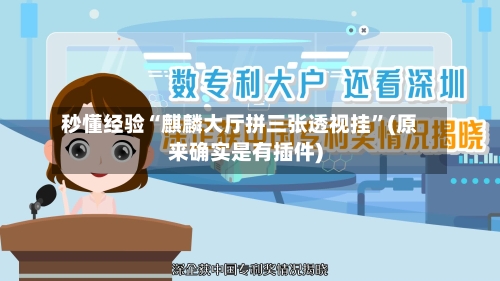 秒懂经验“麒麟大厅拼三张透视挂”(原来确实是有插件)-第3张图片