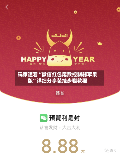 玩家速看“微信红包尾数控制器苹果版”详细分享装挂步骤教程