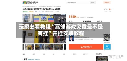 玩家必看教程“嘉邻游戏究竟是不是有挂”开挂安装教程-第2张图片