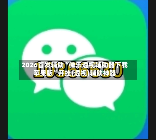 2026首发辅助“微乐透视辅助器下载苹果版”开挂(透视)辅助神器-第2张图片