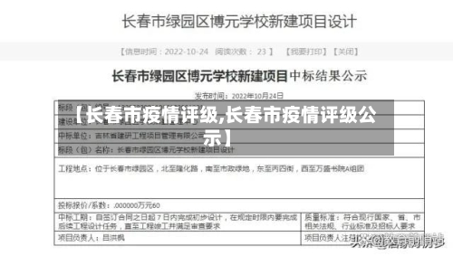 【长春市疫情评级,长春市疫情评级公示】-第3张图片