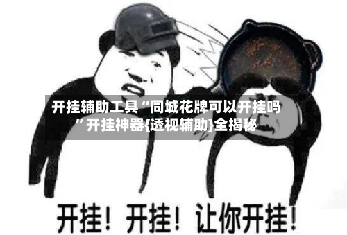 开挂辅助工具“同城花牌可以开挂吗”开挂神器{透视辅助}全揭秘-第3张图片