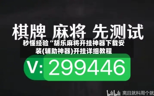 秒懂经验“胡乐麻将开挂神器下载安装(辅助神器)开挂详细教程-第2张图片