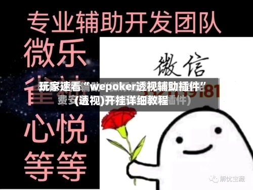 玩家速看“wepoker透视辅助插件”(透视)开挂详细教程