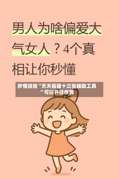 秒懂经验“天天福建十三张辅助工具”可以开挂作弊-第3张图片