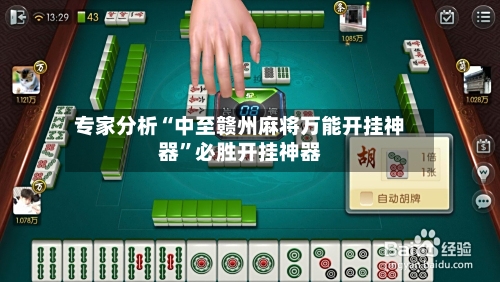 专家分析“中至赣州麻将万能开挂神器”必胜开挂神器-第2张图片