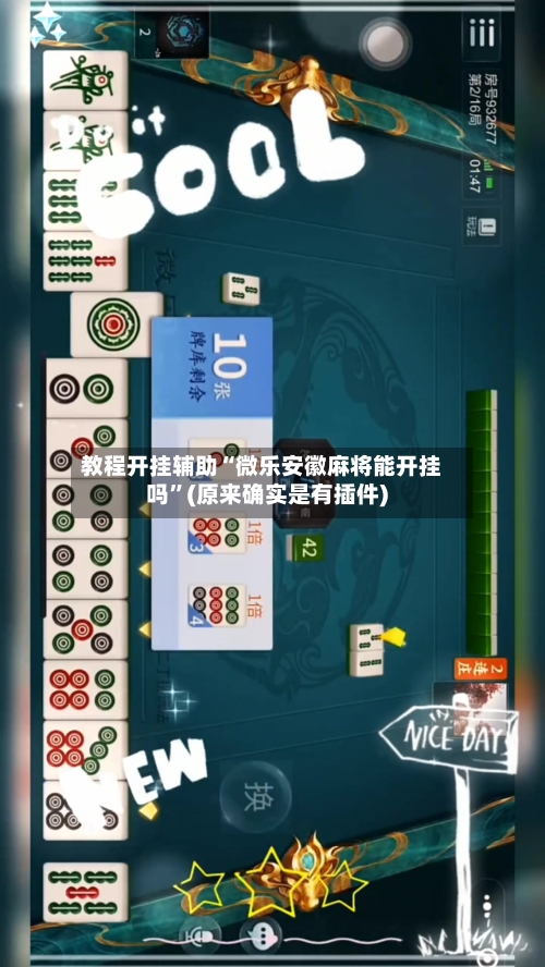 教程开挂辅助“微乐安徽麻将能开挂吗”(原来确实是有插件) -第3张图片