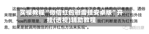 实操教程“微信红包避雷挂安卓版”开挂(透视)辅助教程-第3张图片