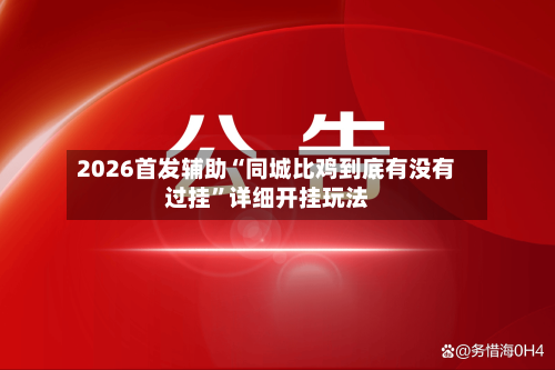2026首发辅助“同城比鸡到底有没有过挂”详细开挂玩法-第2张图片