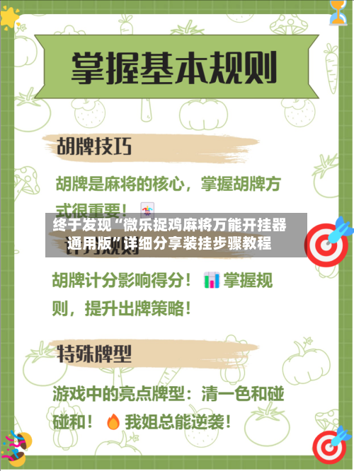 终于发现“微乐捉鸡麻将万能开挂器通用版	”详细分享装挂步骤教程-第2张图片