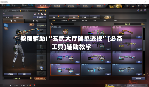 教程辅助!“玄武大厅简单透视”(必备工具)辅助教学