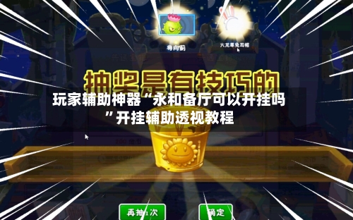 玩家辅助神器“永和备厅可以开挂吗”开挂辅助透视教程-第2张图片