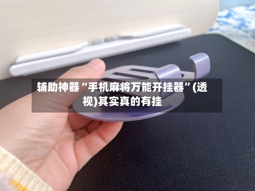 辅助神器“手机麻将万能开挂器	”(透视)其实真的有挂-第2张图片