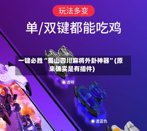 一键必胜“蜀山四川麻将外卦神器”(原来确实是有插件) 