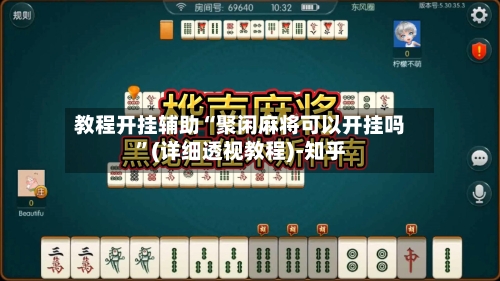 教程开挂辅助“聚闲麻将可以开挂吗”(详细透视教程)-知乎-第3张图片