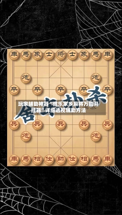 玩家辅助神器“微乐家乡麻将万能开挂器”详细透视辅助方法