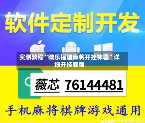 实测教程“微乐福建麻将开挂神器	”详细开挂教程-第2张图片
