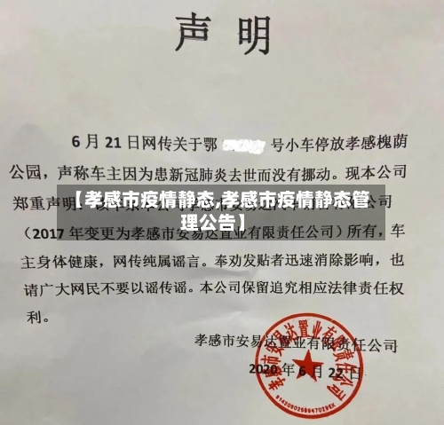 【孝感市疫情静态,孝感市疫情静态管理公告】-第3张图片