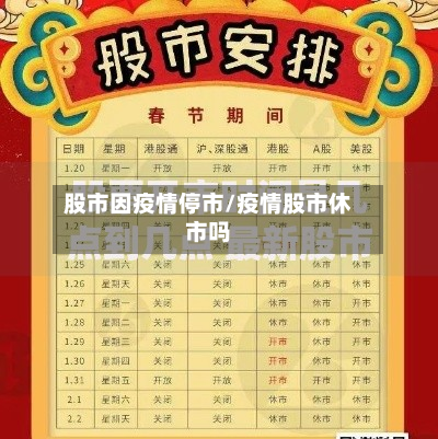 股市因疫情停市/疫情股市休市吗