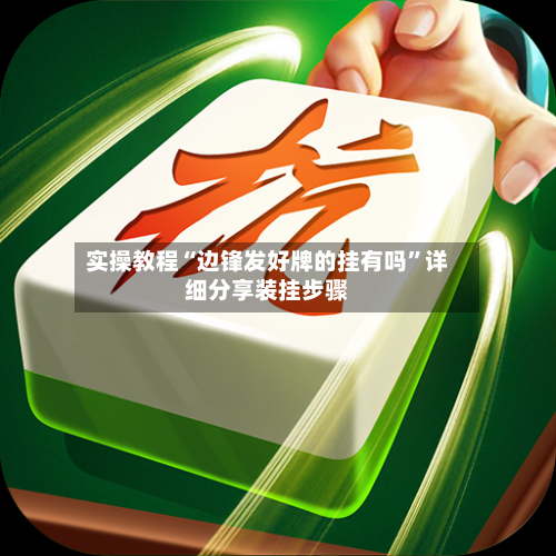 实操教程“边锋发好牌的挂有吗”详细分享装挂步骤-第2张图片