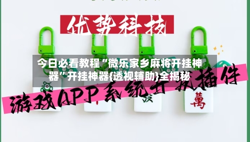 今日必看教程“微乐家乡麻将开挂神器”开挂神器{透视辅助}全揭秘-第2张图片