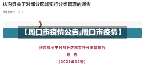 【周口市疫情公告,周囗市疫情】-第3张图片