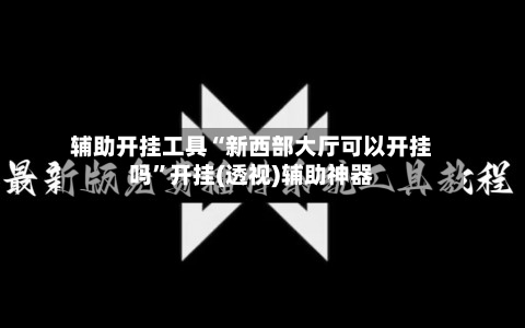 辅助开挂工具“新西部大厅可以开挂吗	”开挂(透视)辅助神器-第3张图片