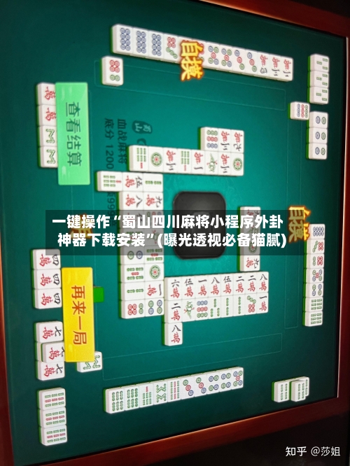一键操作“蜀山四川麻将小程序外卦神器下载安装	”(曝光透视必备猫腻)-第2张图片