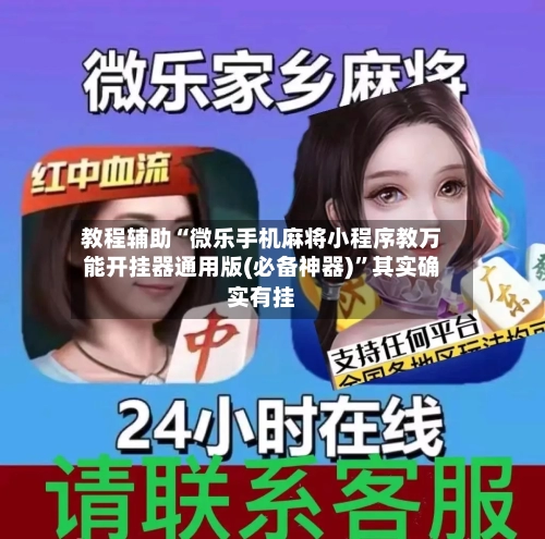 教程辅助“微乐手机麻将小程序教万能开挂器通用版(必备神器)”其实确实有挂-第2张图片