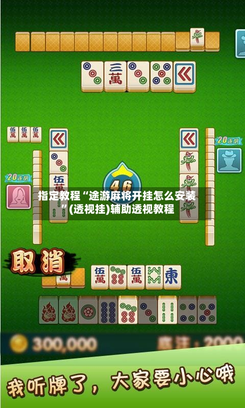 指定教程“途游麻将开挂怎么安装”(透视挂)辅助透视教程-第2张图片