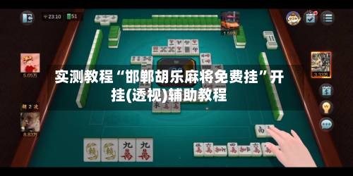 实测教程“邯郸胡乐麻将免费挂”开挂(透视)辅助教程