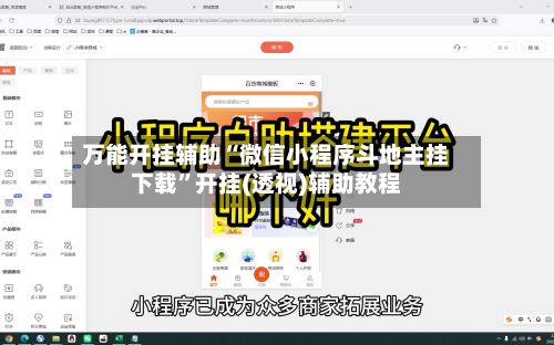 万能开挂辅助“微信小程序斗地主挂下载”开挂(透视)辅助教程-第3张图片