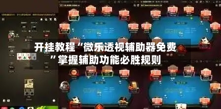 开挂教程“微乐透视辅助器免费”掌握辅助功能必胜规则-第2张图片