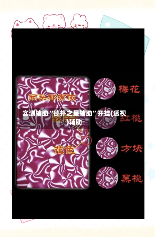 实测辅助“德扑之星辅助”开挂(透视)辅助-第2张图片