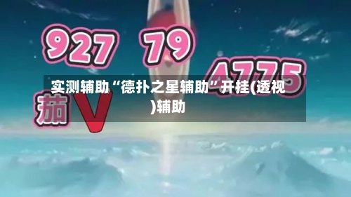 实测辅助“德扑之星辅助	”开挂(透视)辅助-第3张图片